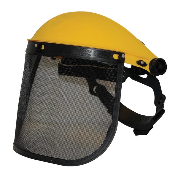 Silverline Mesh Face Shield Flip-Up