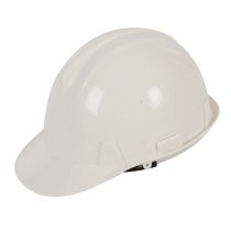 Silverline Safety Hard Hat White