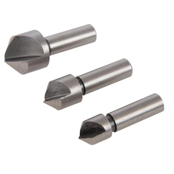 Silverline HSS Countersink Set 3pce