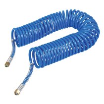 Silverline Coiled Air Hose 10m