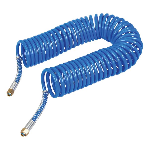 Silverline Coiled Air Hose 10m