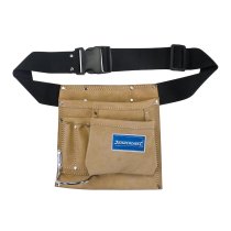 Silverline Nail & Tool Pouch Belt 5 Pocket 220 x 220mm