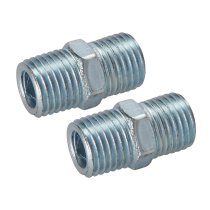 Silverline Air Line Equal Union Connector 2pk 1/4″ BSPT