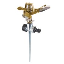 Silverline Spiked Impulse Sprinkler 1/2″ Male - 300mm