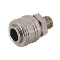 Silverline Euro Air Line Male Thread Quick Coupler 1/4″ BSP