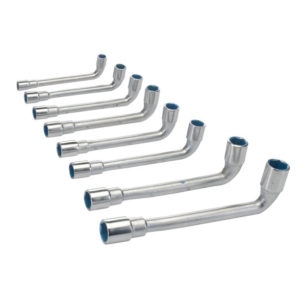 Silverline L-Shaped Socket Spanner Set 8pce 8 - 19mm