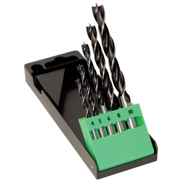 Wood drill bit set - 5pc