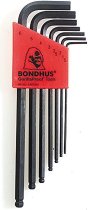 BONDHUS BLX7M BallEnd Hex Key 7pcs Set 1.5mm-6mm 10992