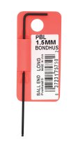 BONDHUS BULK SBL1/4 Stubby BallEnd Hex Key (25) 1/4″, 26512