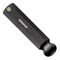 BONDHUS 3/8″ BallEnd ProHold InHex 2″ Socket Bit, 31414