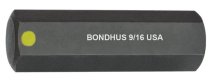 BONDHUS 9mm ProHold InHex Socket Bit, 33274