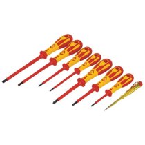 Dextro VDE Screwdriver set - 8 Piece Slotted/PH