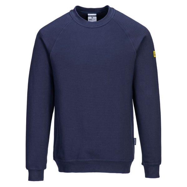 AS24 - Anti-Static ESD Sweatshirt Navy