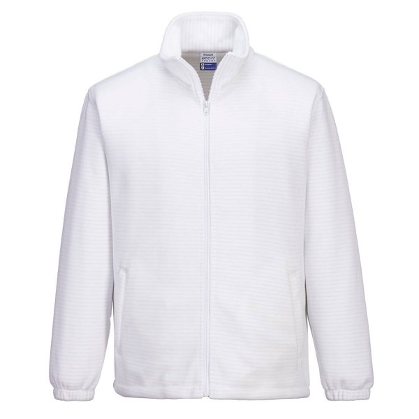 AS26 - Anti-Static ESD Fleece White