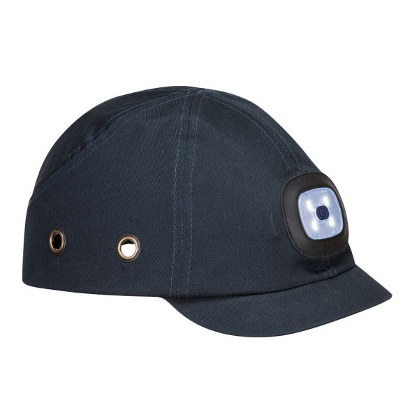 PW29 - USB Rechargeable LED Bump Cap Navy