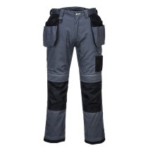 PW305 - PW3 Stretch Holster Work Trousers Zoom Grey/Black