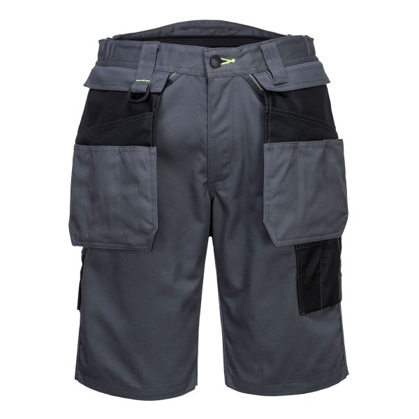 PW345 - PW3 Holster Work Shorts Zoom Grey/Black