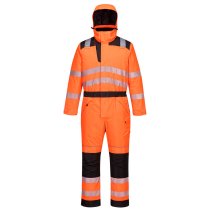 PW352 - PW3 Hi-Vis Winter Coverall Orange/Black