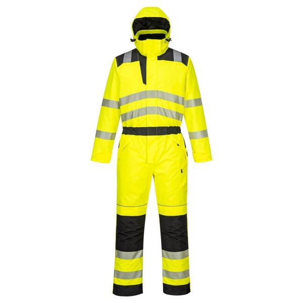 PW352 - PW3 Hi-Vis Winter Coverall Yellow/Black