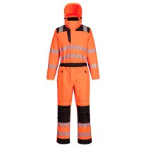 PW355 - PW3 Hi-Vis Rain Coverall Orange/Black