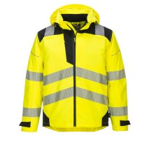 PW360 - PW3 Hi-Vis Extreme Rain Jacket Yellow/Black