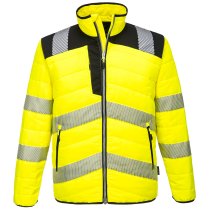 PW371 - PW3 Hi-Vis Baffle Jacket Yellow/Black