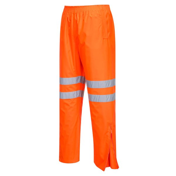 RT31 - Hi-Vis Rain Traffic Trousers Orange