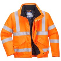 RT32 - Hi-Vis Winter Bomber Jacket Orange