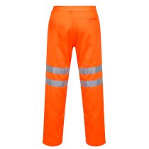 RT45 - Hi-Vis Polycotton Service Trousers Orange