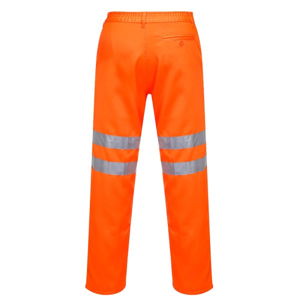 RT45 - Hi-Vis Polycotton Service Trousers Orange