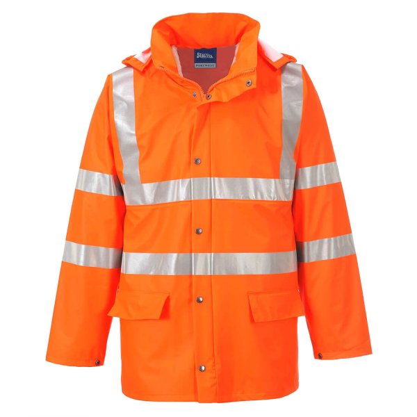 RT50 - Sealtex Ultra Hi-Vis Rain Jacket Orange