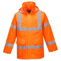 S160 - Hi-Vis Rain Lite Traffic Jacket Orange