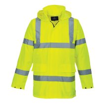 S160 - Hi-Vis Rain Lite Traffic Jacket Yellow