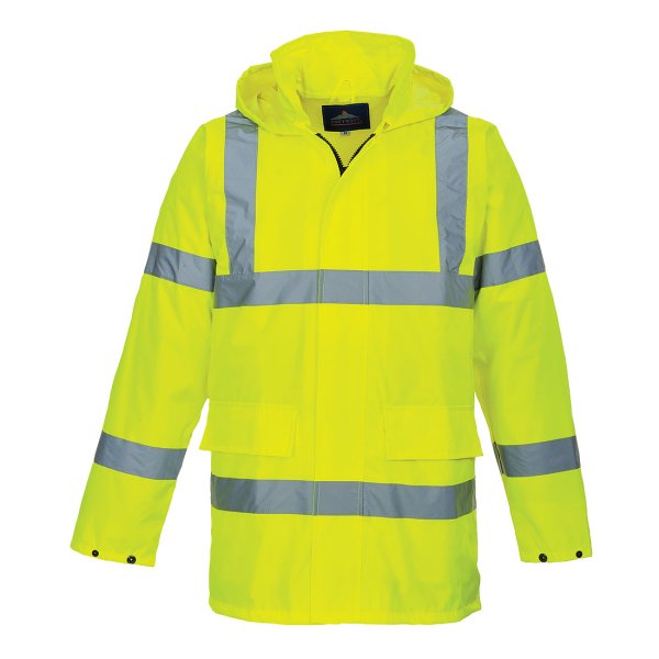 S160 - Hi-Vis Rain Lite Traffic Jacket Yellow