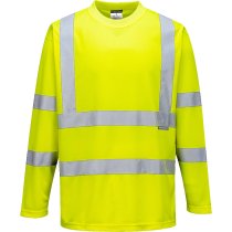 S178 - Hi-Vis T-Shirt L/S Yellow