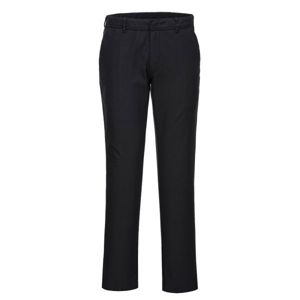 S232 - Stretch Slim Chino Trousers Black regular