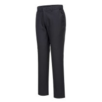 S232 - Stretch Slim Chino Trousers Black Short