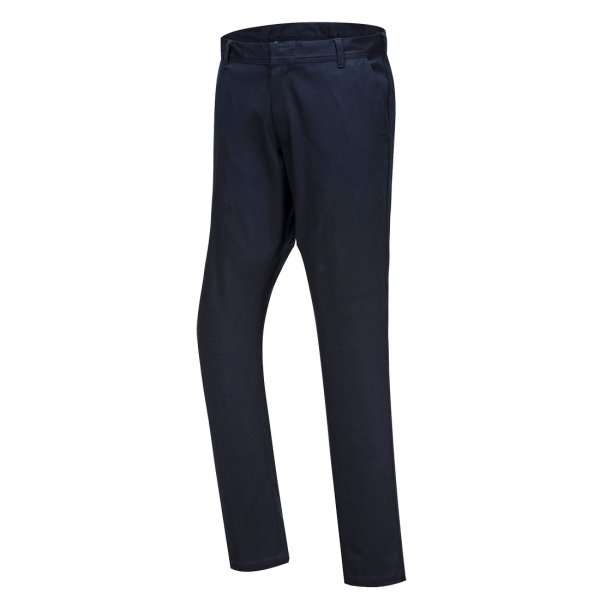 S232 - Stretch Slim Chino Trousers Dark Navy