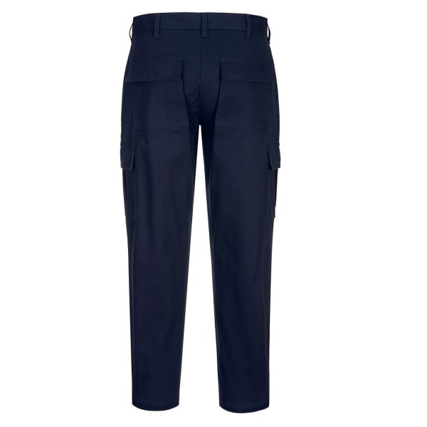 S233 - Women's Stretch Cargo Trousers Dark Navy