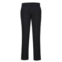 S235 - WX2 Eco Women's Stretch Slim Chino Trousers Black