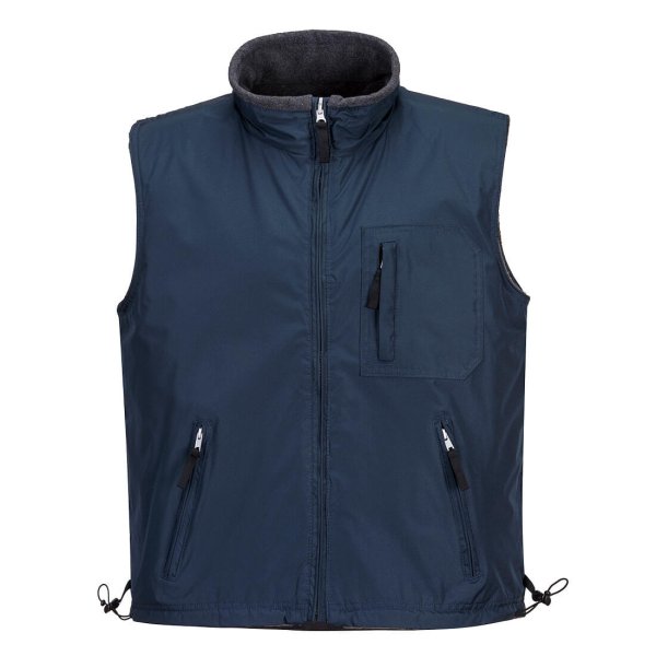 S418 - RS Reversible Bodywarmer Navy