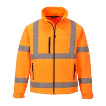 S424 - Hi-Vis Classic Softshell (3L) Orange