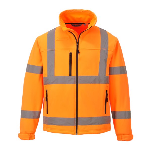 S424 - Hi-Vis Classic Softshell (3L) Orange