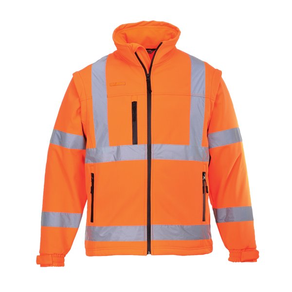 S428 - Hi-Vis 2-in-1 Softshell (3L) Orange