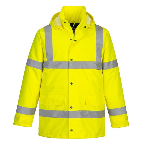 S460 - Hi-Vis Winter Traffic Jacket Yellow