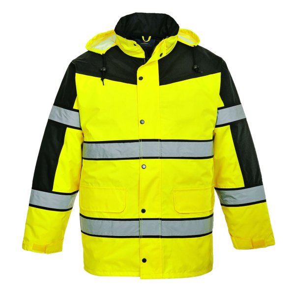 S462 - Hi-Vis Contrast Winter Classic Jacket Yellow