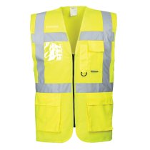 S476 - Berlin Hi-Vis Executive Vest Yellow