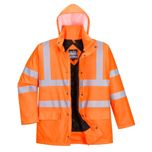 S490 - Sealtex Ultra Hi-Vis Winter Jacket Orange