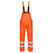 S497 - Sealtex Ultra Hi-Vis Rain Bib and Brace Orange