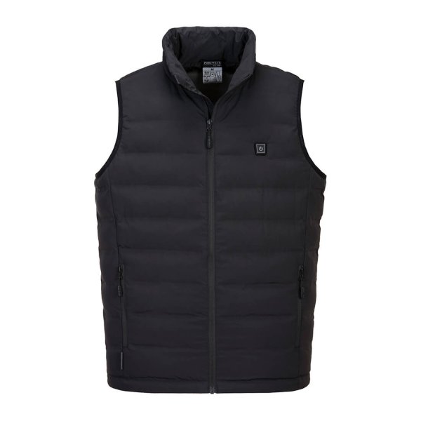 S549 - Ultrasonic Heated Tunnel Bodywarmer Black